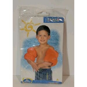 Vintage Kids Swim Arm Bands 1994 Intex‎ The Wet Set 7 1/2" 1990's #59640 NOS
